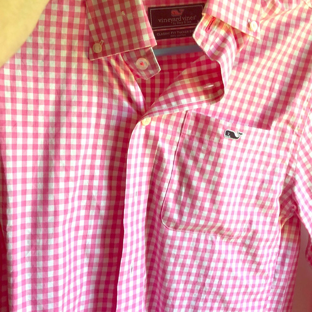 Brand new long sleeve dress shirt vineyard vines